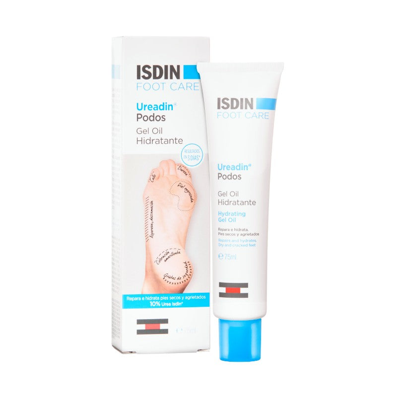 ISDIN UREADIN PODOS GEL OIL ON FACE with 10% UREA 75 ml