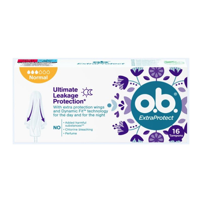 O.B. ExtraProtect Normal tampons N16