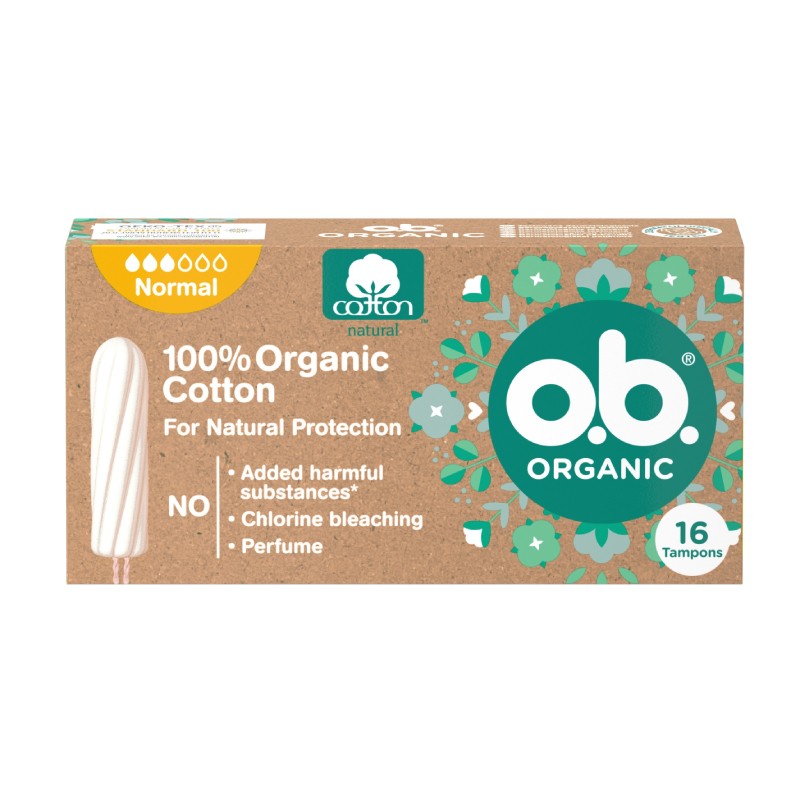 O.B. Organic Normal tampons N16