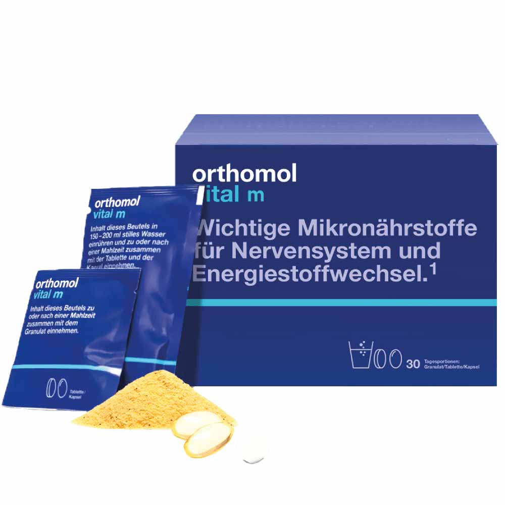 Orthomol Vital m powder + tablets + capsules N30