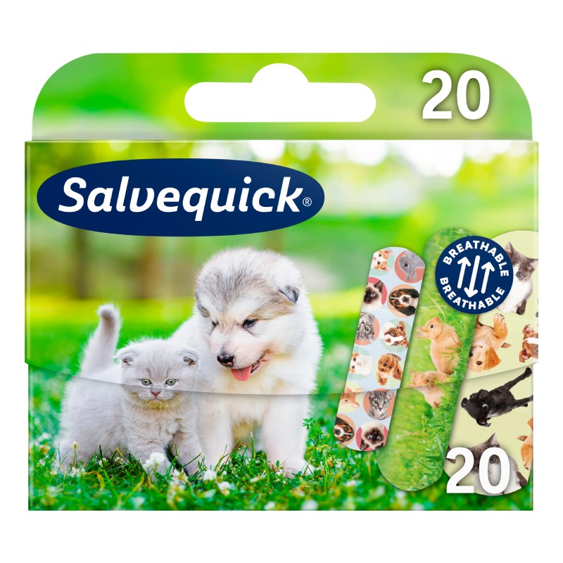 SALVEQUICK Animal Planet patches for children N20