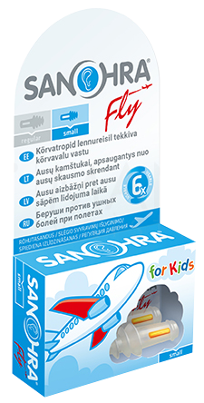 SANOHRA FLY CHILDREN ear stoppers 2 pcs