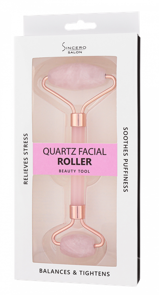 SINCERO SALON Facial Roller Quartz massages roll 1 pcs