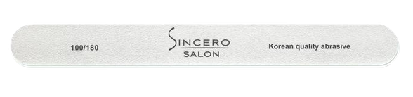 SINCERO SALON Professional 100180 White a nail a disappointment 1 pcs