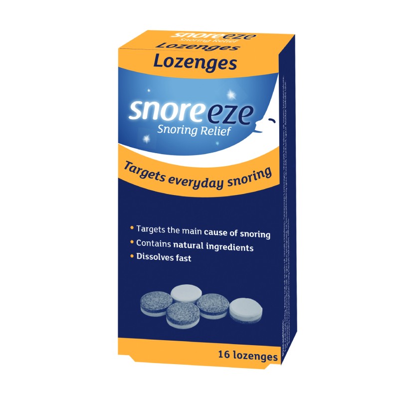 SNOREEZE Lozenges against snoring N16