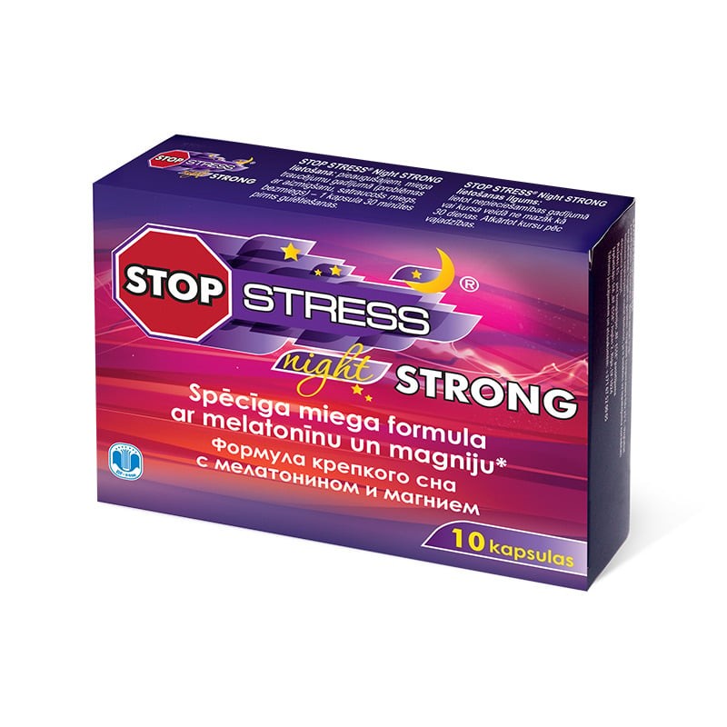 STOP-STRESS Night STRONG capsules N10