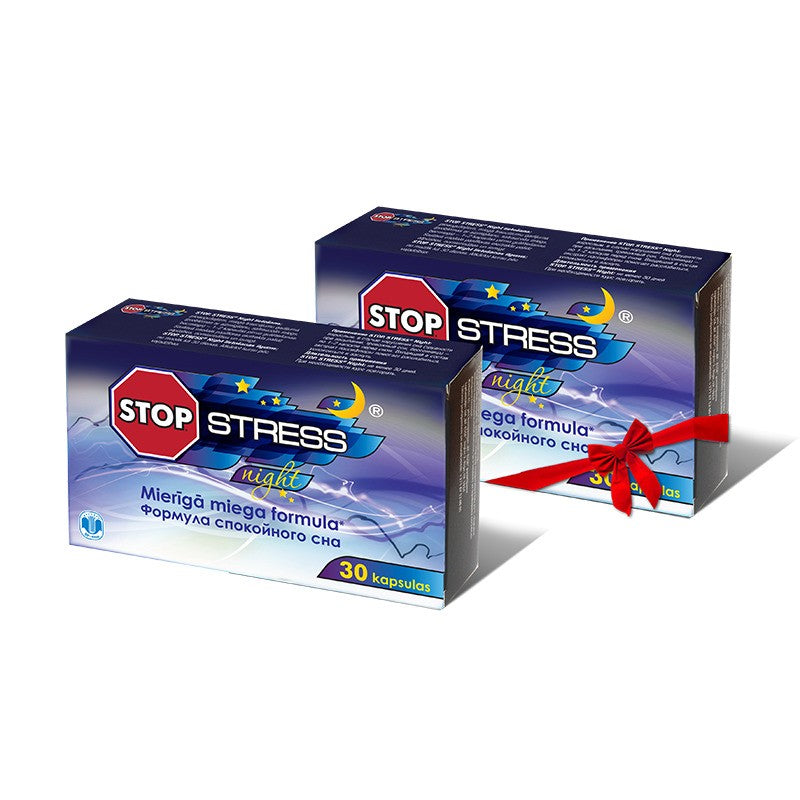 STOP-STRESS Night capsules N30 1+1 set