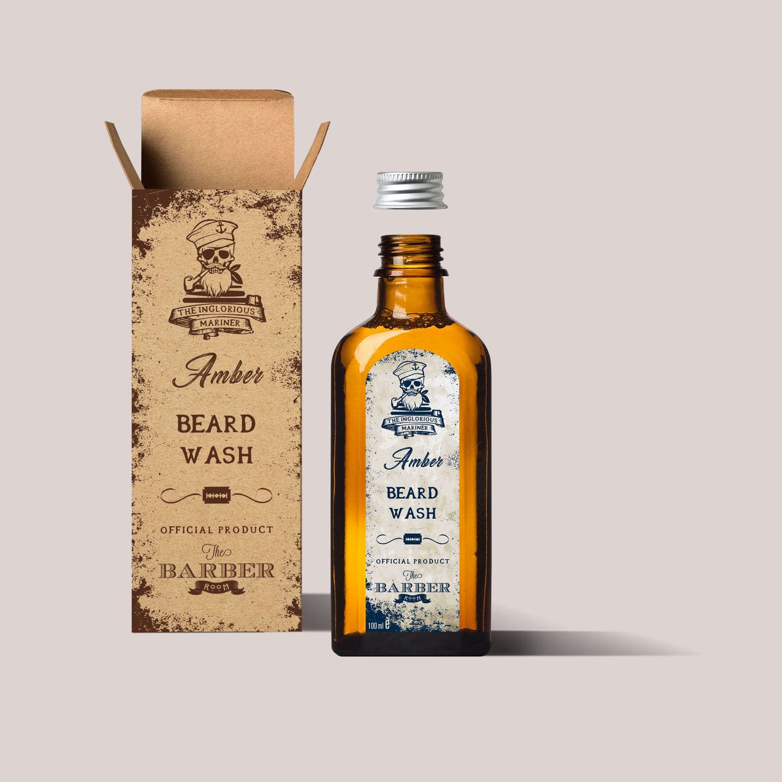 The Inglorious Mariner Amber - Anti pollution beard shampoo 100 ml