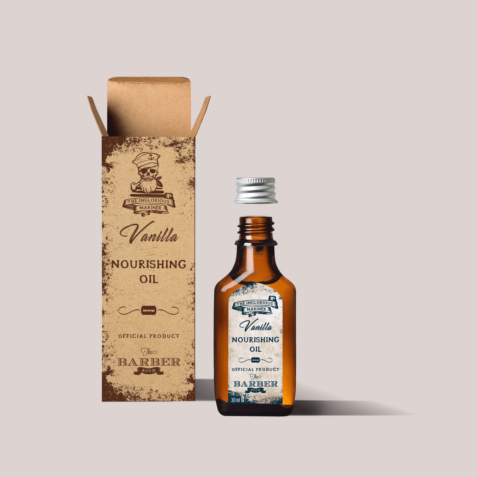 The Inglorious Mariner Vanilla - Luxurious nourishing and shining beard oil 30 ml