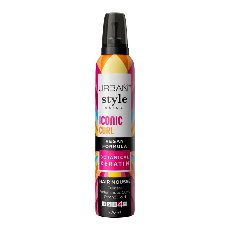 URBAN CARE Style Guide Iconic Curl hair mousse 200 ml