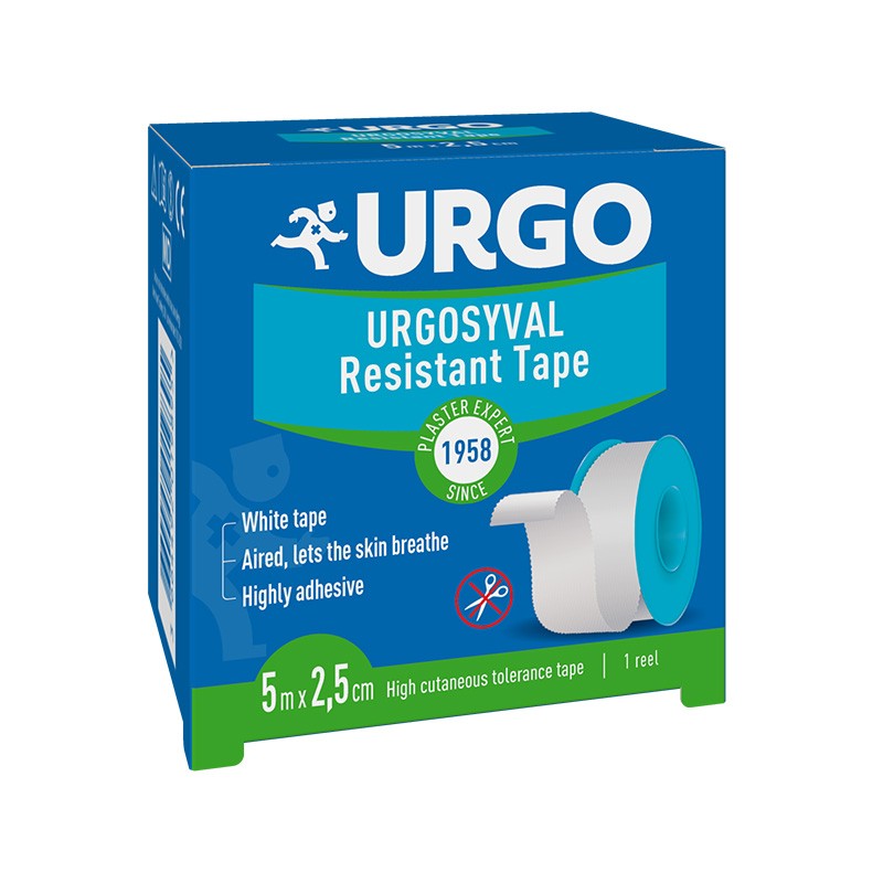 URGO Syval tape patch 2.5cm x 5m