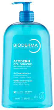 Bioderma Atoderm Gentle Shower Gel Nourishing Shower Gel For Dry Skin 1000ml