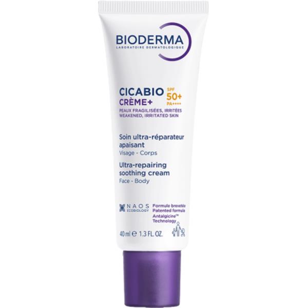 Bioderma Cicabio Spf 50 Cream 30 ml High Protection Sunscreen For Sensitive Skin