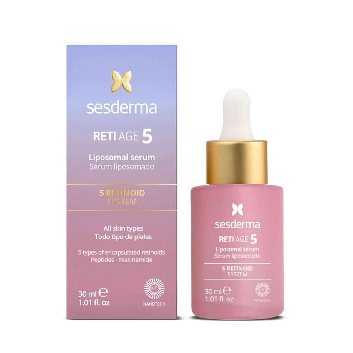 Sesderma, Reti Age, Anti-Aging & Regenerating, Day & Night, Serum, For Face, 30 ml