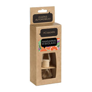 ACappella car fragrance glass polygon Mandarin and basil 7ml