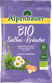 ALPENBAUER BIO Salbei-Krauter candies 90 pcs