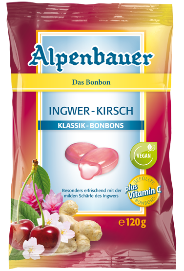 ALPENBAUER Ginger Kirsch candies 120 g