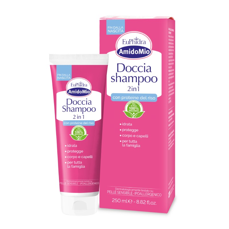 AMIDOMIO 2 in 1 shampoo and shower gel 250 ml