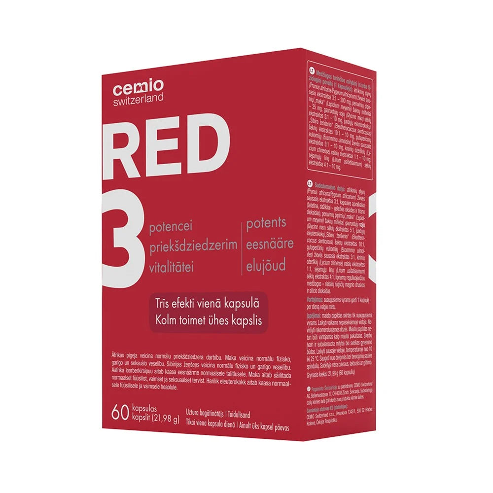 CEMIO RED 3 tablets N60