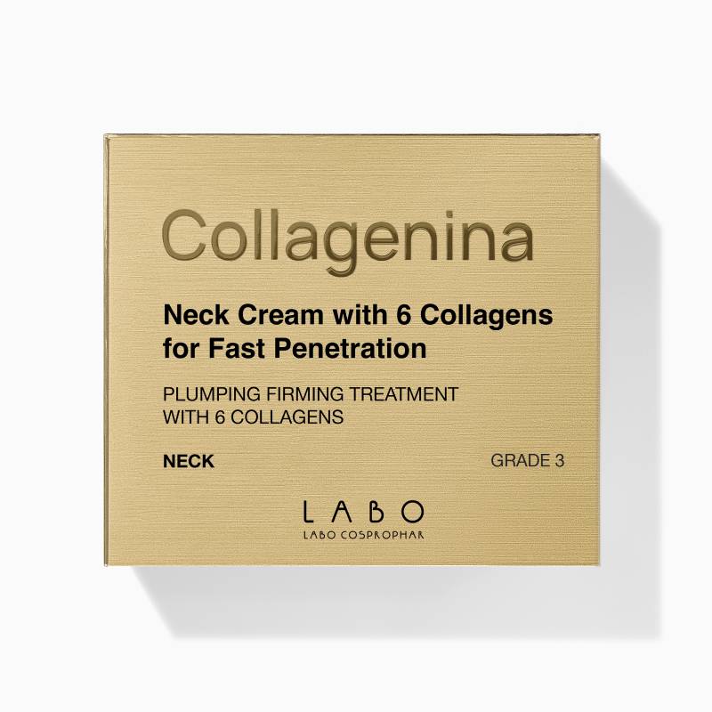 COLLAGENINA neck and décolleté cream with 6 types of collagen, intensity 3 50 ml