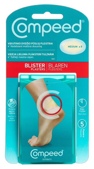 COMPEED Medium Size patches blisters 5 pcs