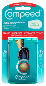 COMPEED Playing sports Lets rub For blisters To Feet a patch 5 pcs