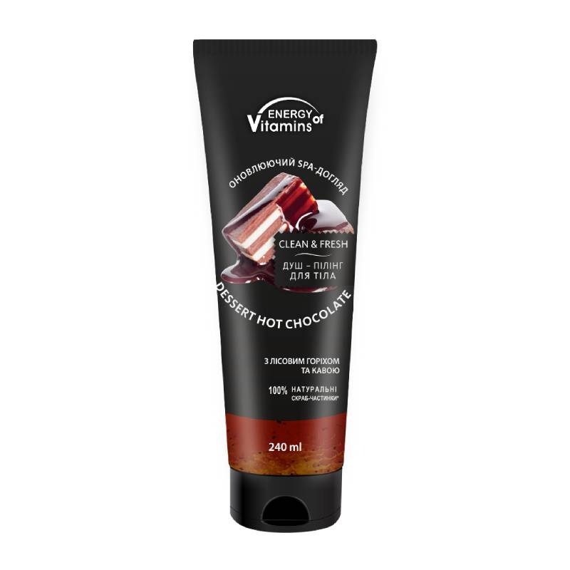 ENERGY OF VITAMINS Dessert Hot Chocolate body scrub 240 ml