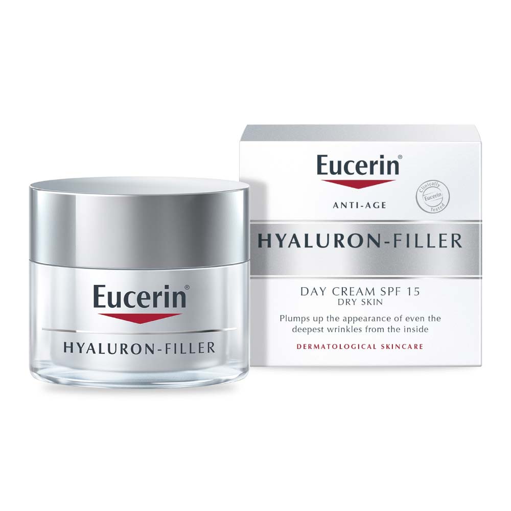 Eucerin Hyaluron-Filler day cream with SPF 15 for dry skin 50 ml