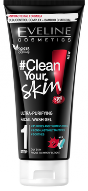 EVELINE Clean Your Skin 1 jelly faces for washing 200 ml