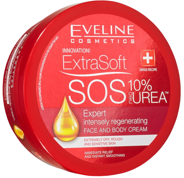 EVELINE Extra Soft SOS 10  UREA of the body cream 175 ml