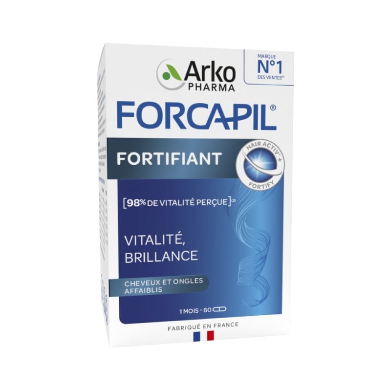 FORCAPIL Fortifiant for hair and nails capsules N60