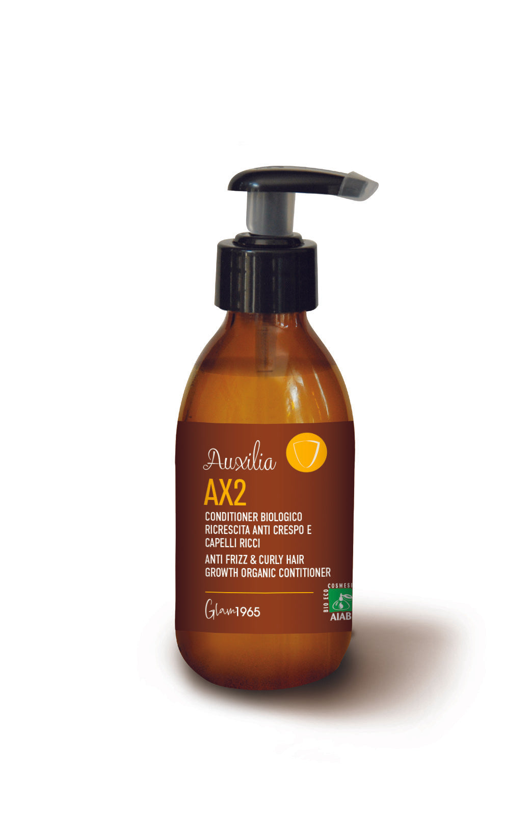GLAM AX2 Anti frizz & Curly hair growth organic conditioner 200 ml