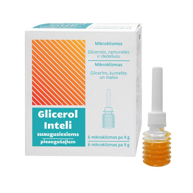 GLYCEROL INTELI micro enemas 9 g for adults N6