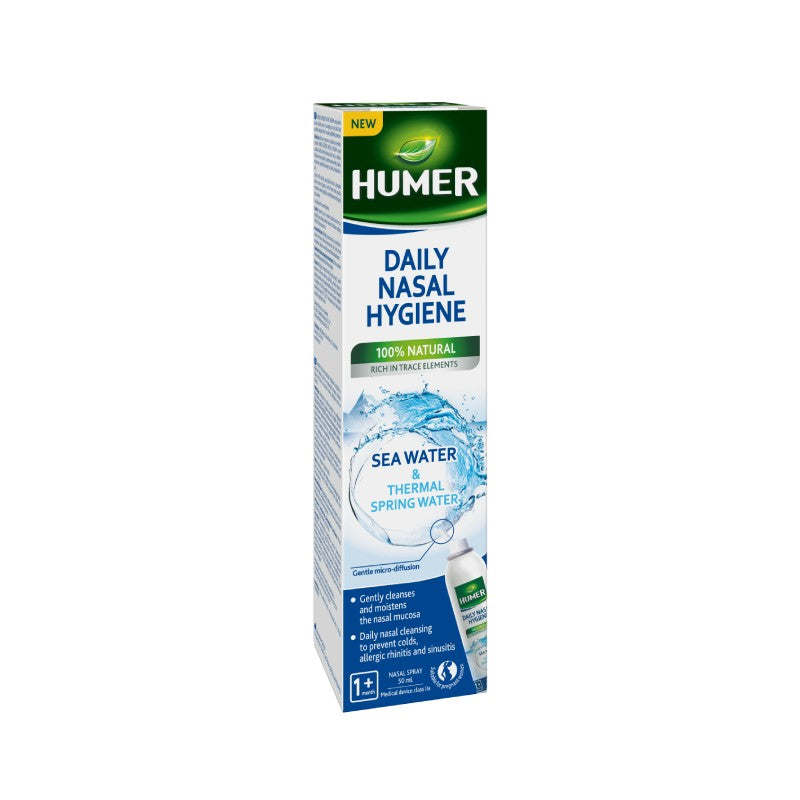 HUMER Daily nasal spray with thermal and sea water 50 ml