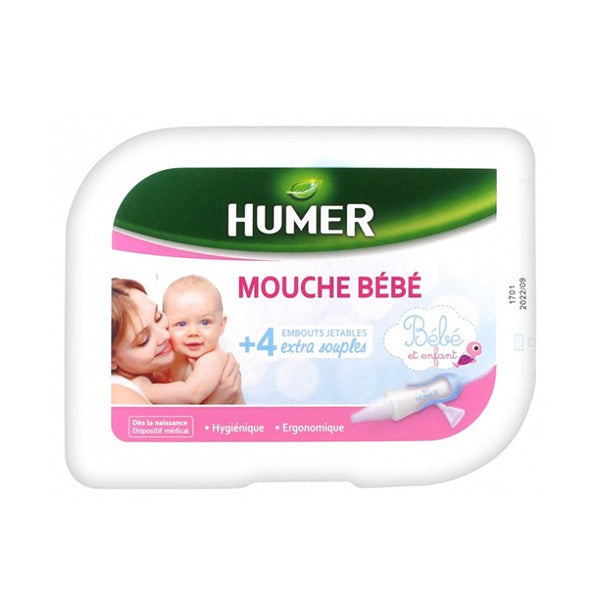 HUMER Nasal aspirator + 4 spare nozzles