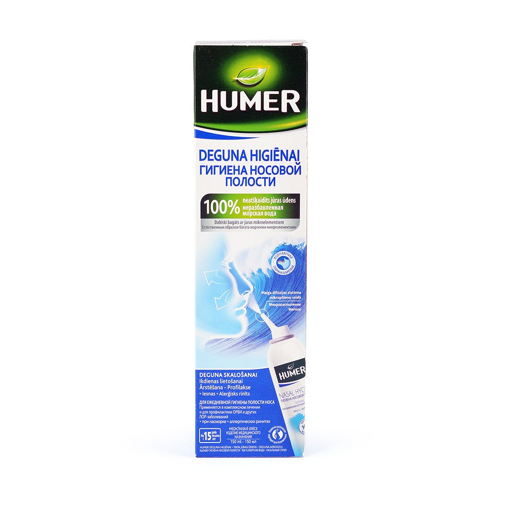 HUMER Spray for nasal hygiene for adults 150 ml