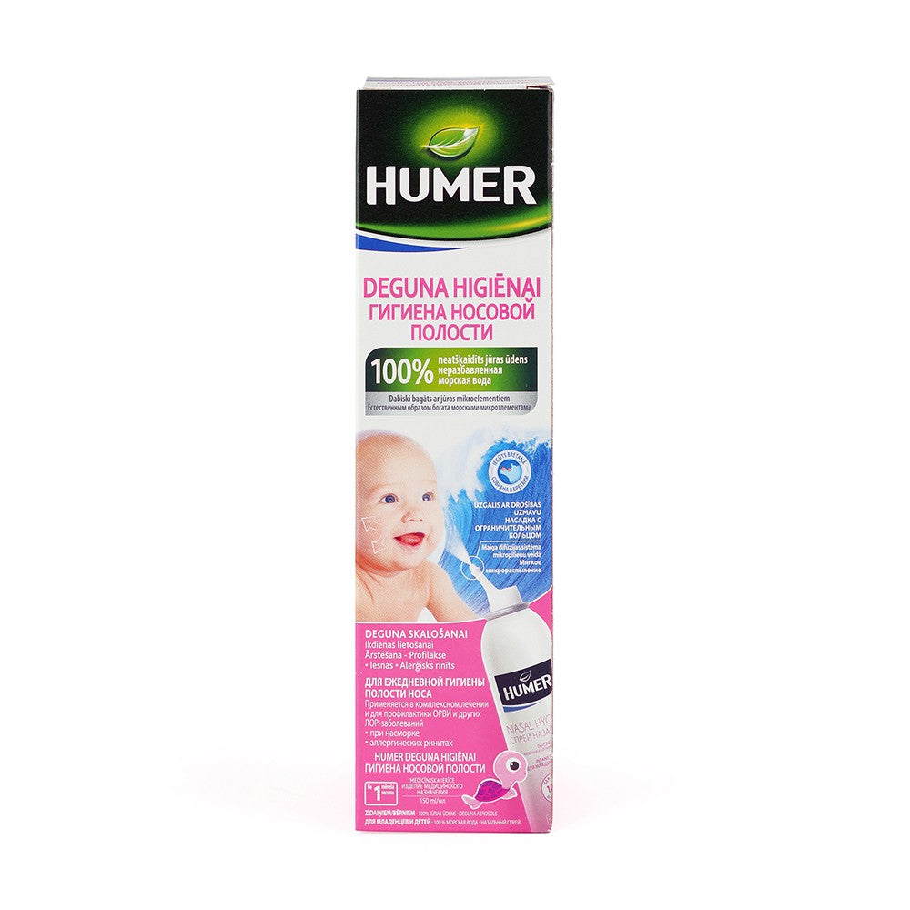 HUMER Nasal hygiene spray for babies and children 150 ml