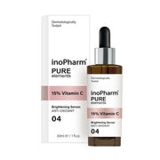 INOPHARM Pure Elements 15% Vitamin C brightening face serum 30 ml