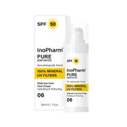 INOPHARM Pure Elements Sun SPF50 face protection cream 30 ml