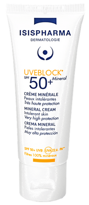 ISISPHARMA Uveblock SPF50+ Mineral Invisible cream 40 ml