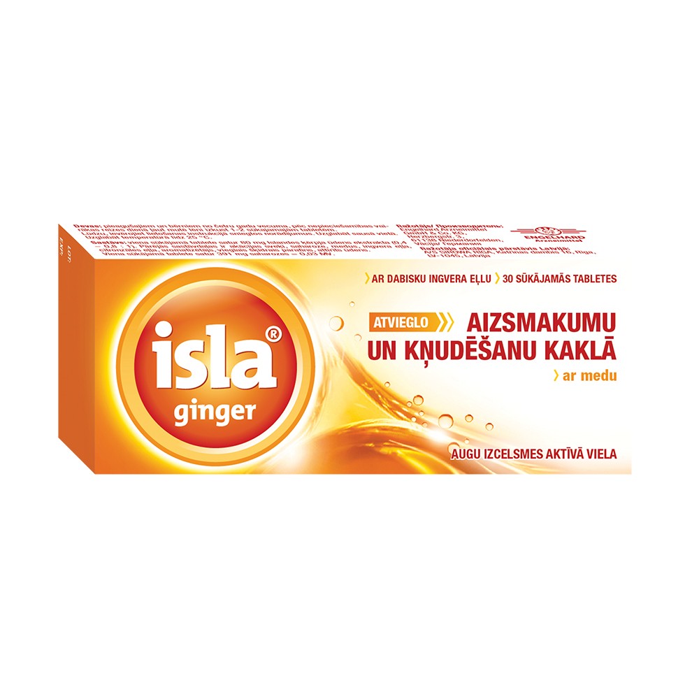 ISLA Ginger sucking tablets N30