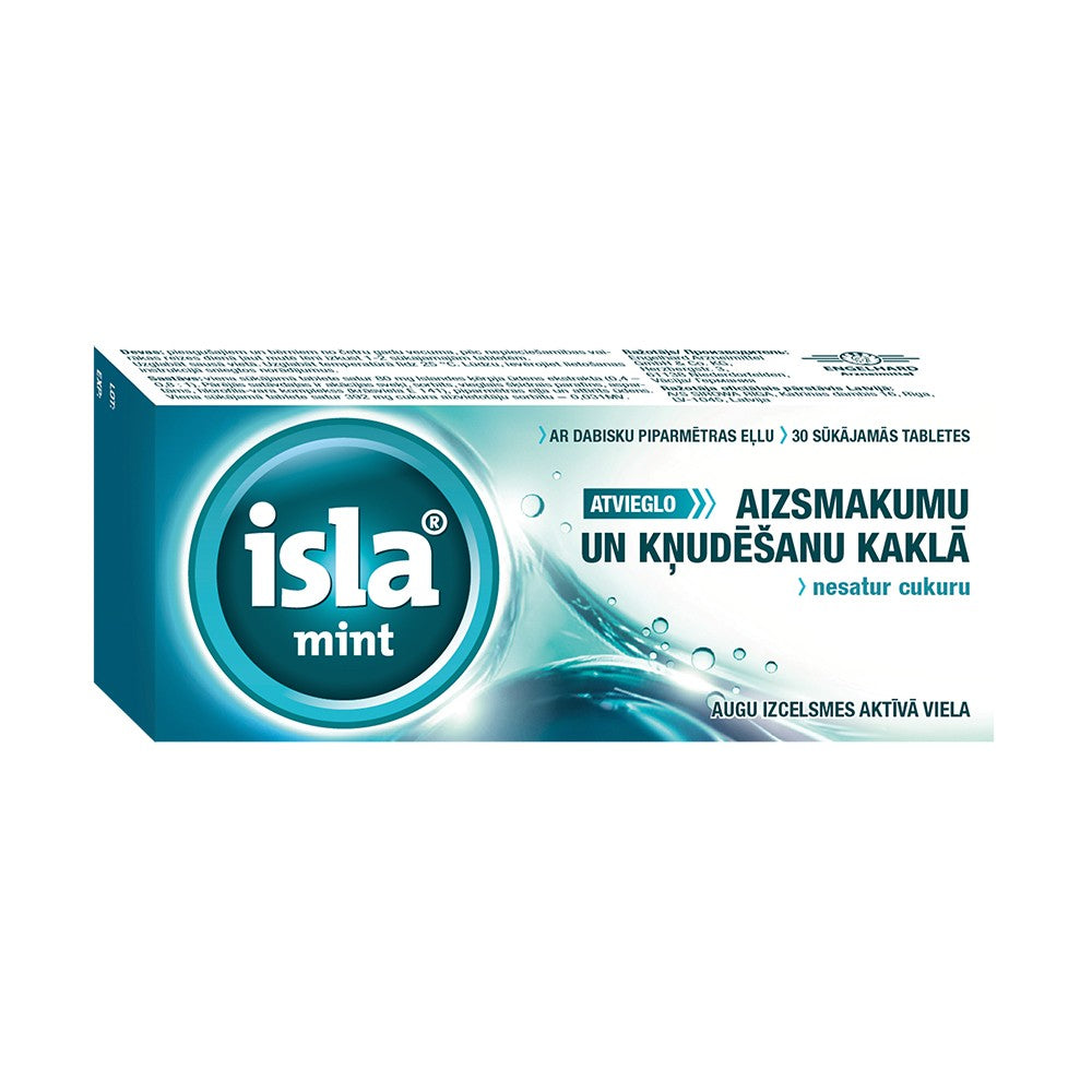 ISLA Mint sucking tablets N30