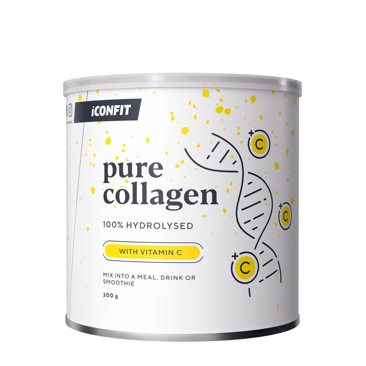 Iconfit hidrolizuotas kolagenas + C vitaminas - be skonio miltelių 300 g