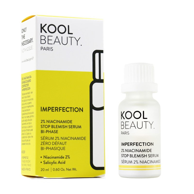 KOOL BEAUTY 2% Niacinamide Stop Blemish Bi-Phase serum 20 ml