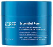 KORFF Essential Fri 2 in 1 cleansing scrubbed faces mask 50 ml
