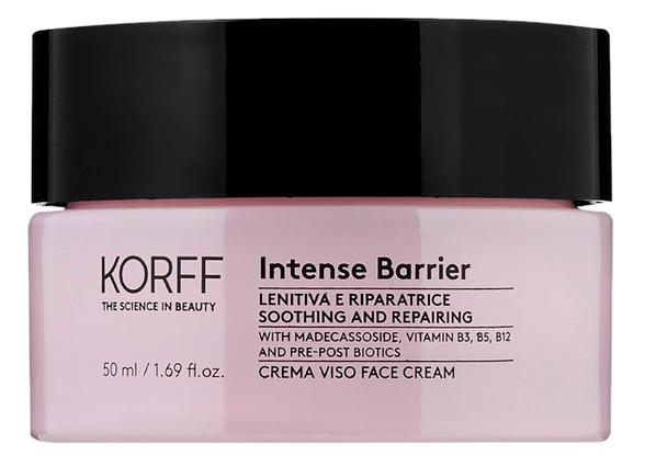 KORFF Intense Barrier Soothing and Repairing faces cream 50 ml