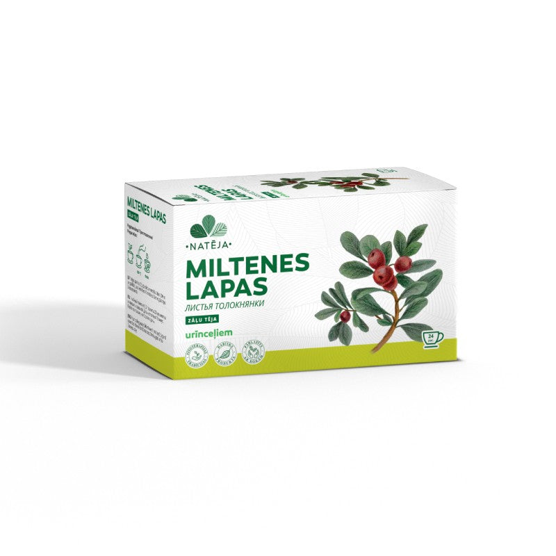 NATĒJA Bearberry leaf tea for the urinary tract N24
