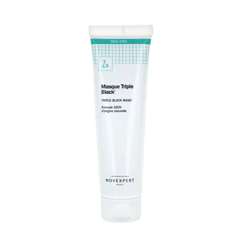 NOVEXPERT Trio-Zinc Triple Black cleansing face mask 70 g