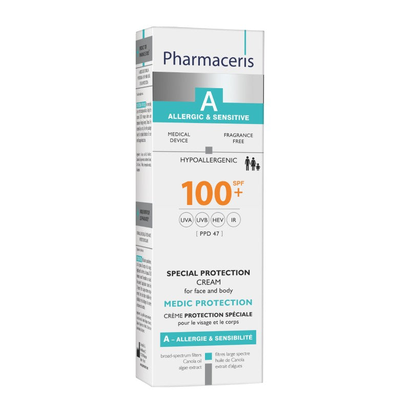 PHARMACERIS A Medic Protection SPF100+ face and body cream 75 ml