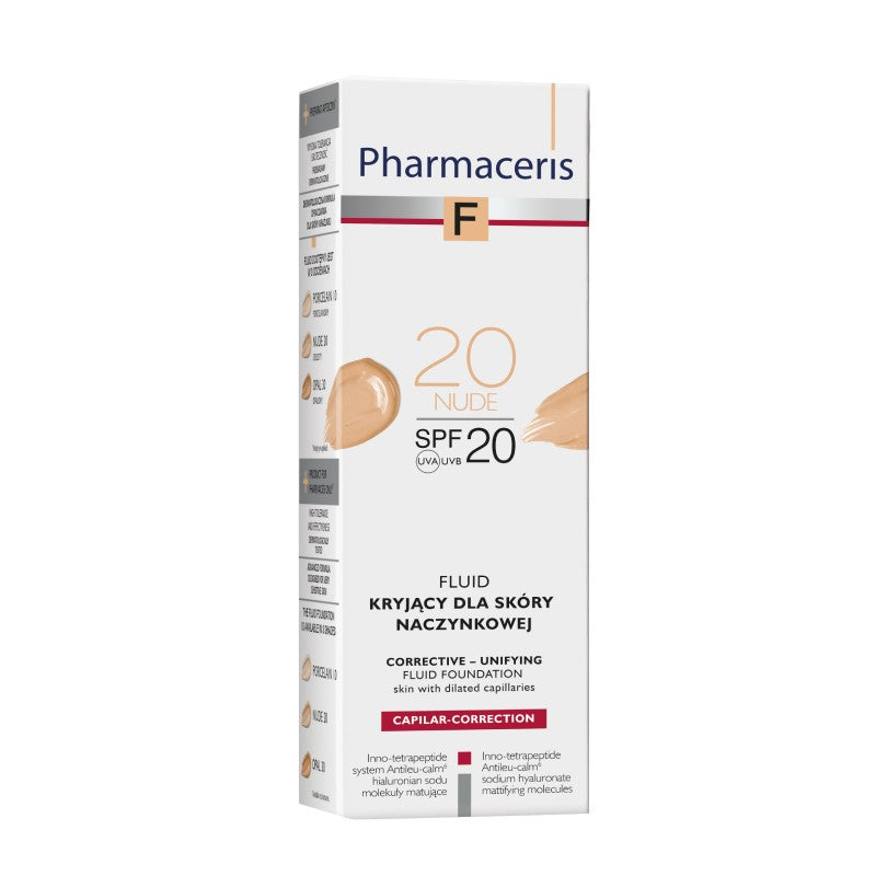 PHARMACERIS F Capilar-Correction SPF20 foundation 20 Nude 30 ml